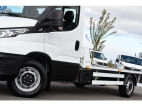 Iveco 35S18 Daily | Oprijwagen | Geveerde stoel | 3,5t trekgw. | Adaptive CC | LED NAV ECC Adaptive CC | Faustmann opbouw | 1100 KG Laadvermogen